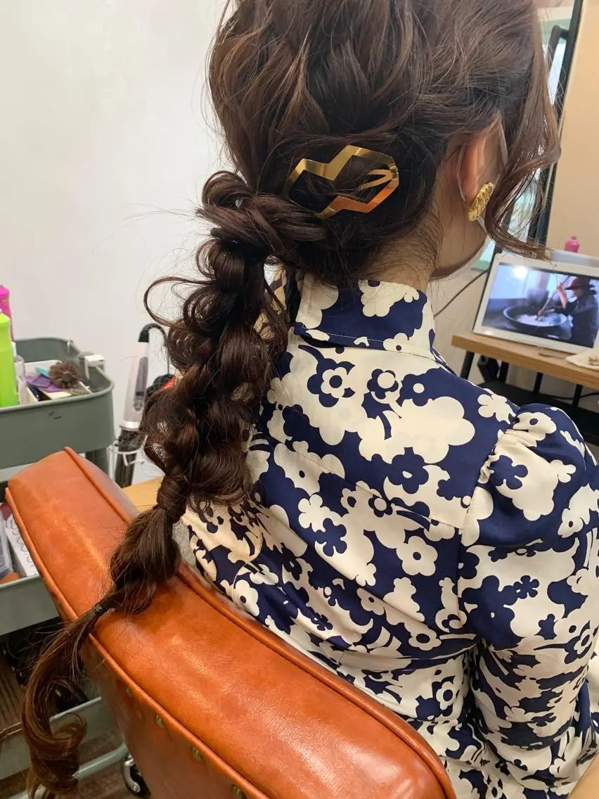 ヘアアレンジ 中島 かんなのマツエク・マツパデザイン