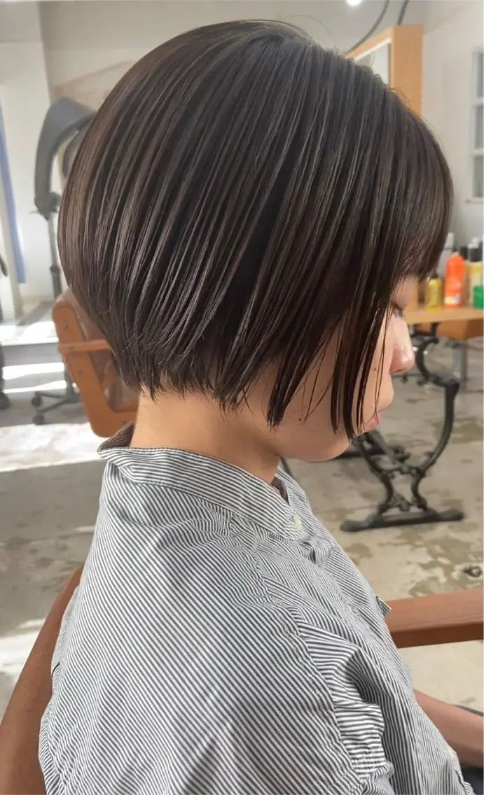 ショート ショートヘア ショートヘア、ボブ こやさん　コヤマのヘアスタイル
