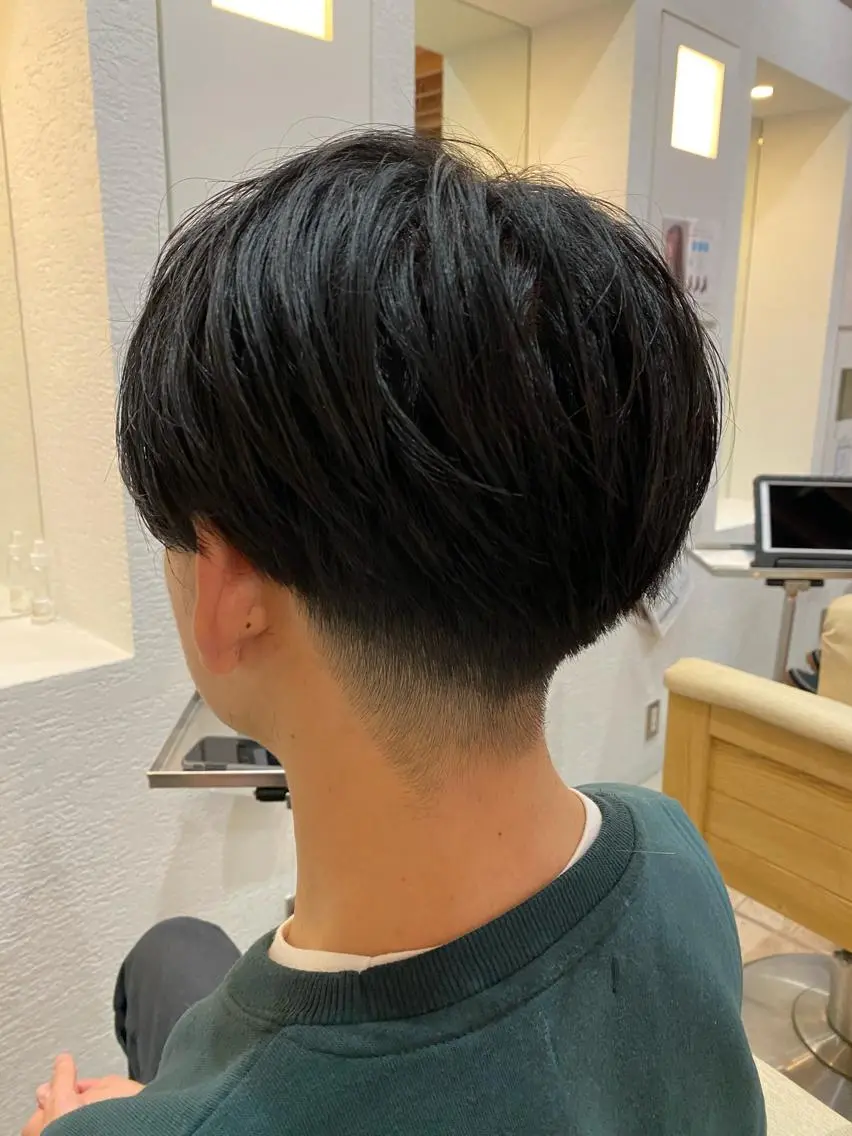 ミディアム パーマ メンズ GAKU/仙台/ メンズ/ブリーチのヘアスタイル