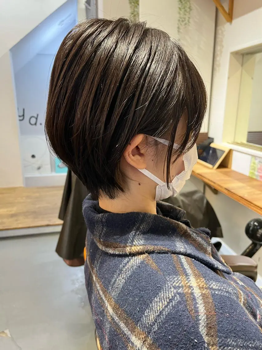 ショート カット 代表　土屋ヒロユキ ショートカットのヘアスタイル