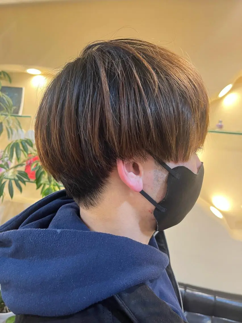 メンズ マッシュ 田畑 優希のヘアスタイル