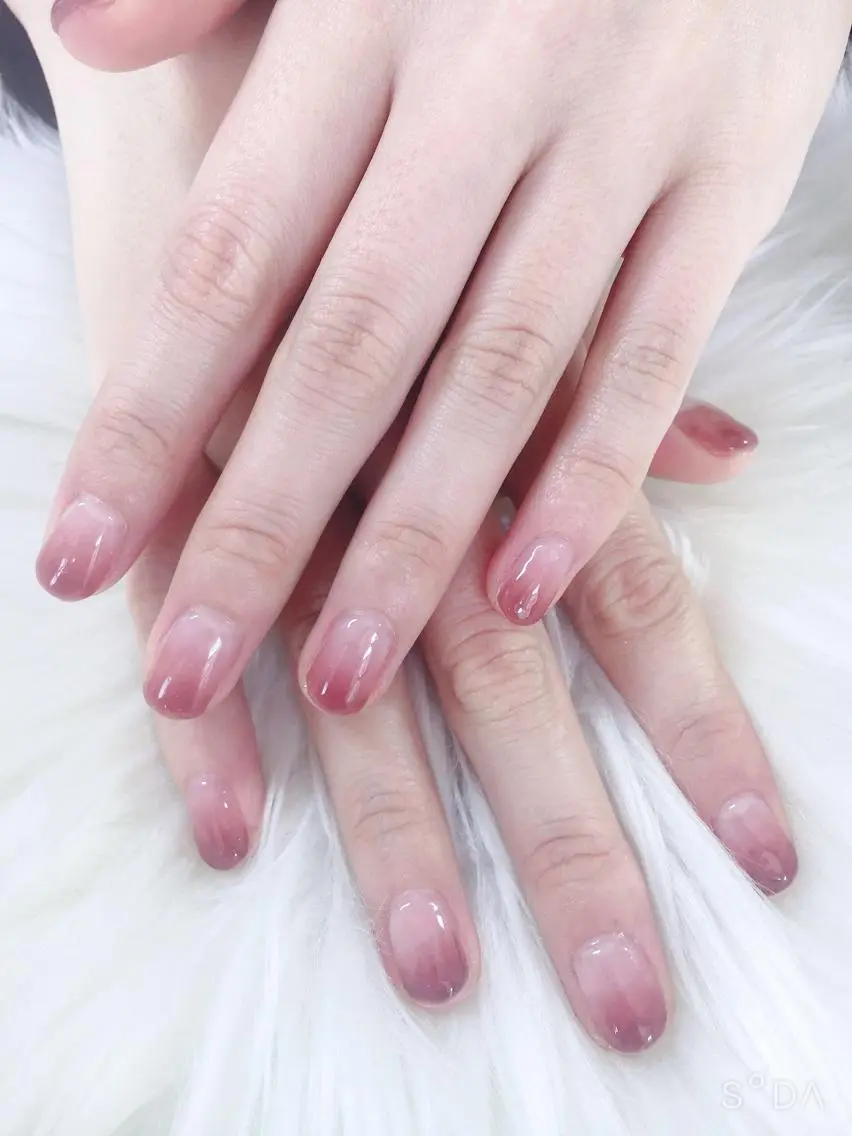 ネイル グラデーション ハンドネイル フットネイル miwa ミワのネイルデザイン