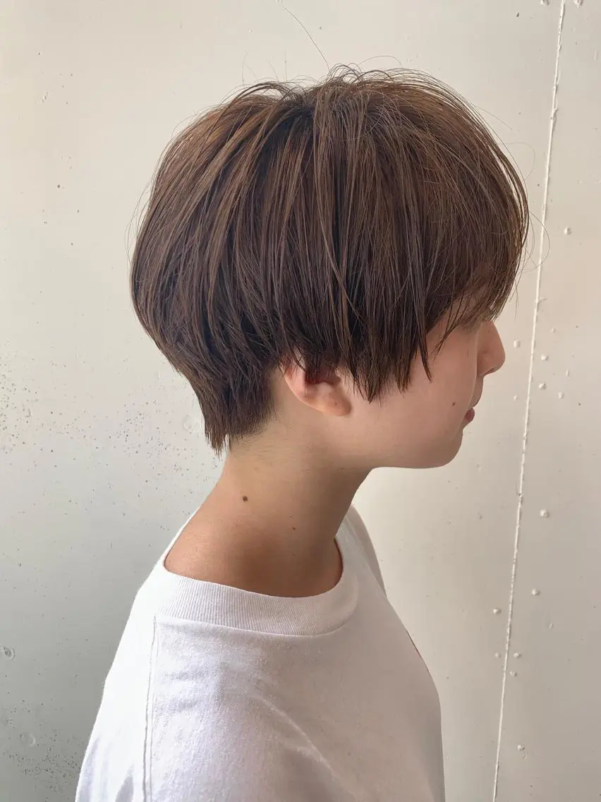 ショート ショートヘア カット 久保田 千尋のヘアスタイル