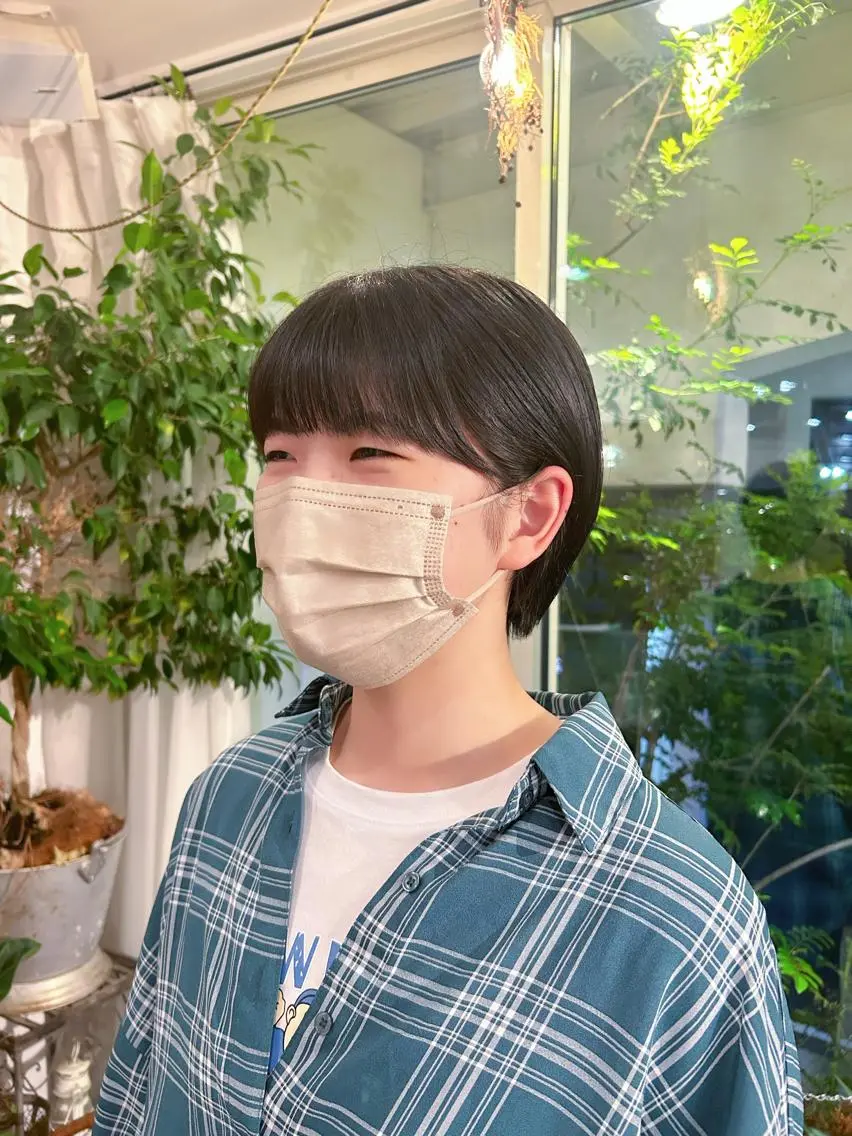 ショート ショートヘア 谷澤 朋佳のヘアスタイル