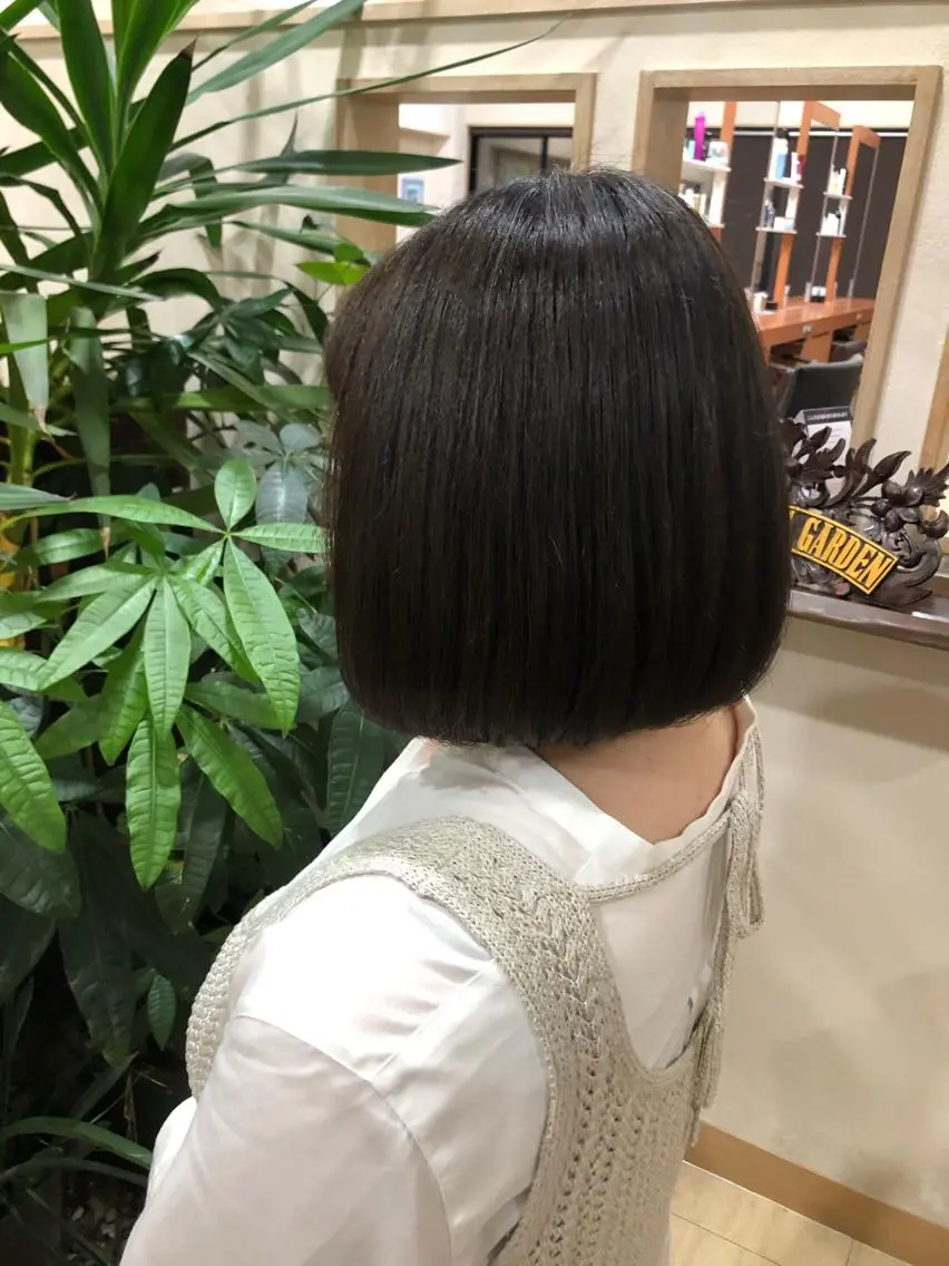 ミディアム ボブ カット 仕上がり満足度 No.1池田篤史のヘアスタイル