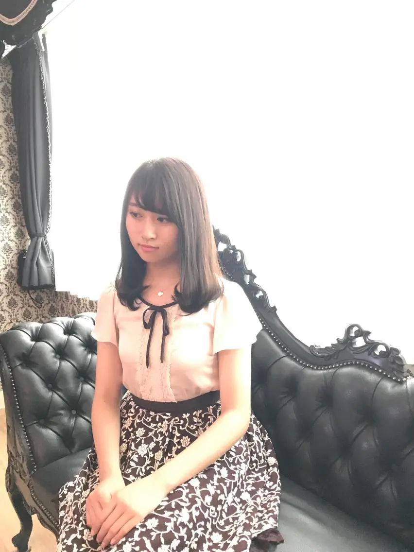セミロング カラー 渋谷宮益坂 omoのヘアスタイル