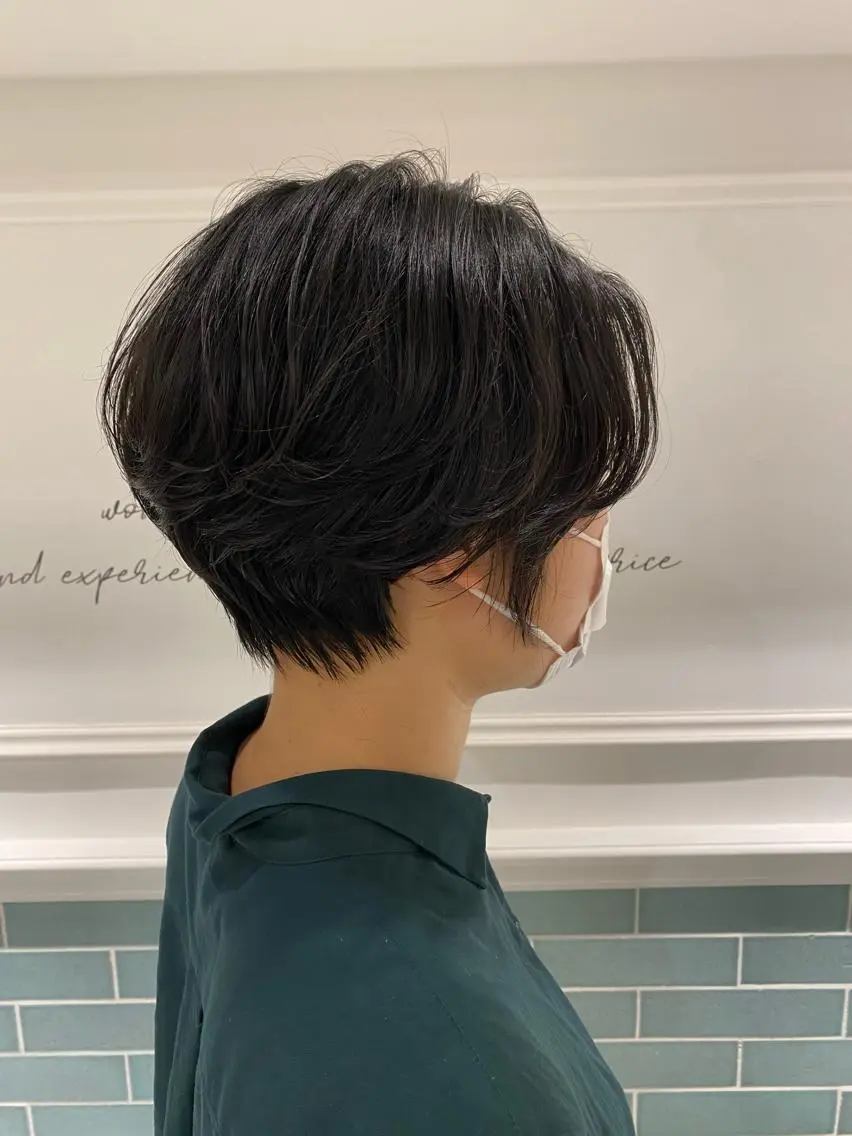 ショート 髪質改善レイヤー/ ボブたんの翔太のヘアスタイル