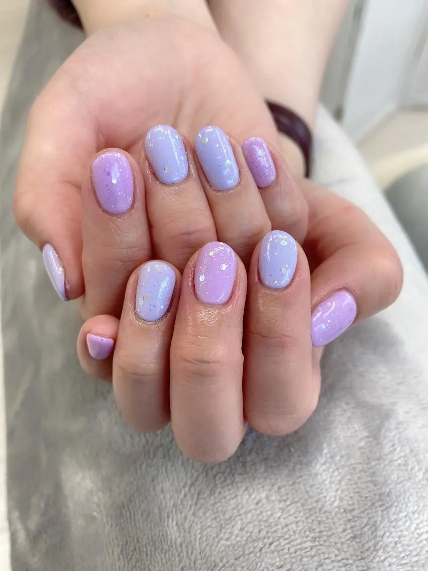 ネイル ラメ(グリッター) ワンカラーネイル le lien nailのネイルデザイン