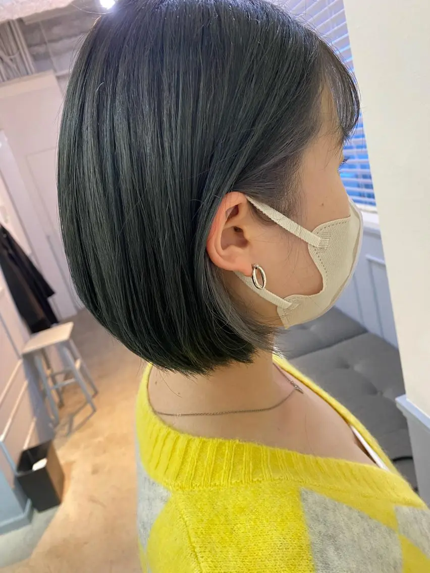 ショート ボブ 髪質改善 GINZARay2 風本朱里🐥のヘアスタイル