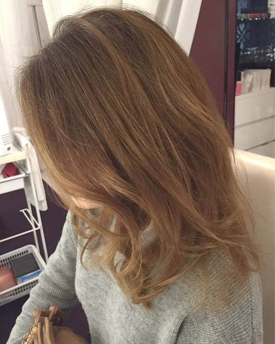 カラー ハイライトカラー メンズ特化美容師 カラー専門ぺーターのヘアスタイル