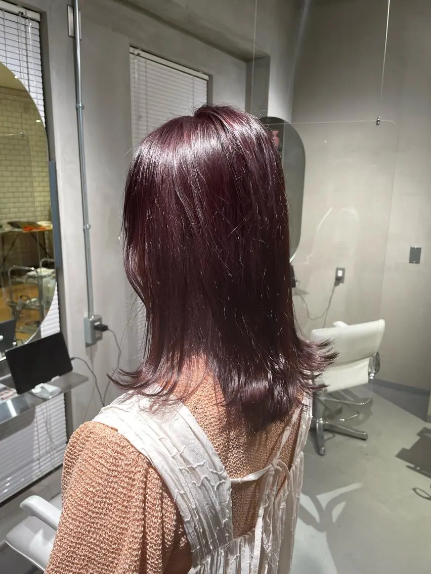 セミロング Nikiita リコのヘアスタイル