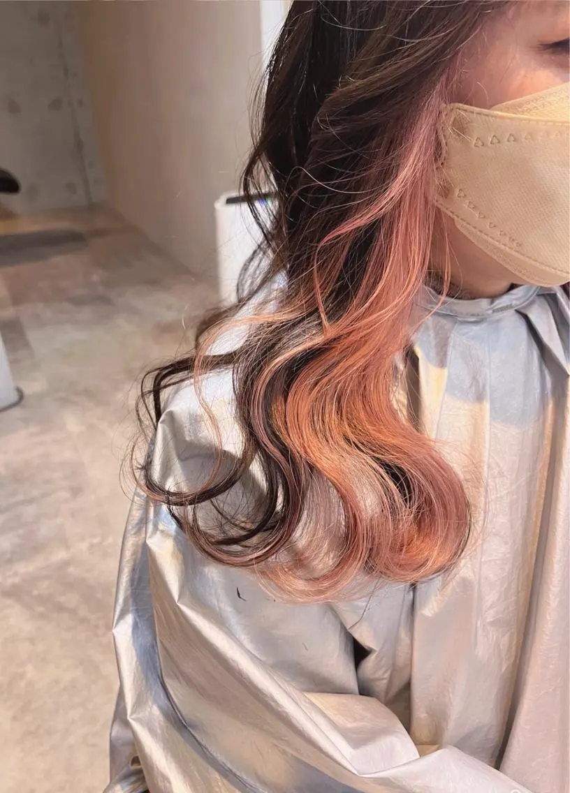 ロング カット ヘアカラー トリートメント 山本 みきのヘアスタイル