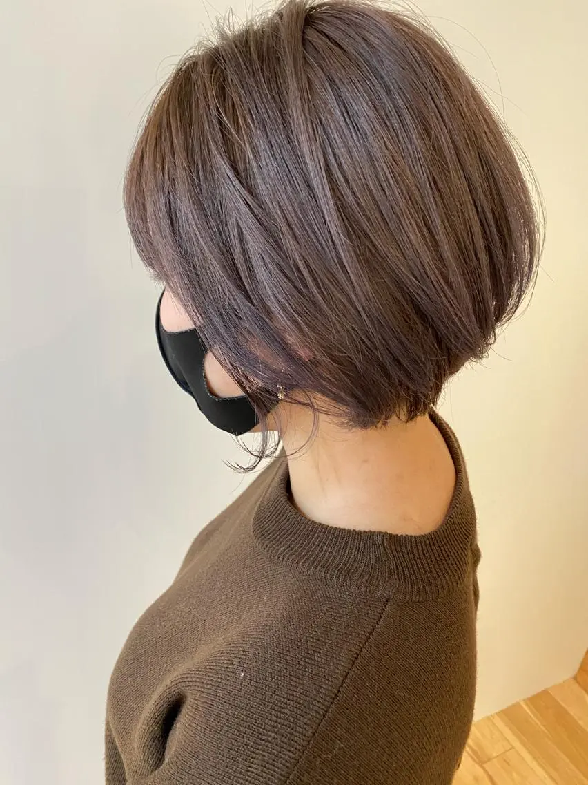 ミディアム カラー ベージュカラー ラベンダーカラー ラベンダーベージュ 🎗大槻 武士🎗のヘアスタイル