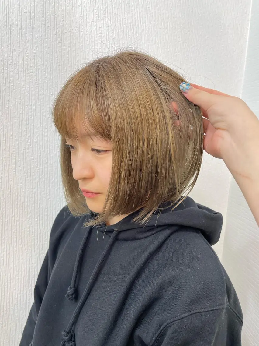 ミディアム カラー YURAGI🪴 FUTABAのヘアスタイル