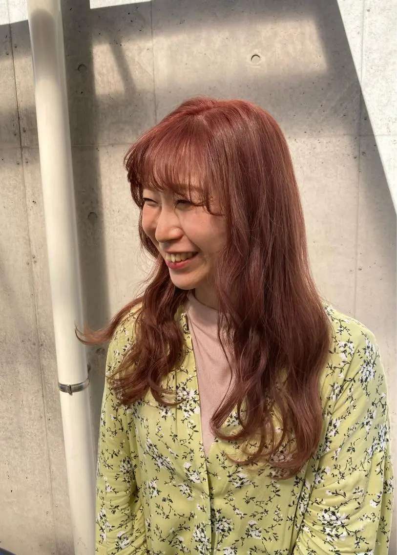 ロング カット ヘアカラー 田牧 みゆきのヘアスタイル