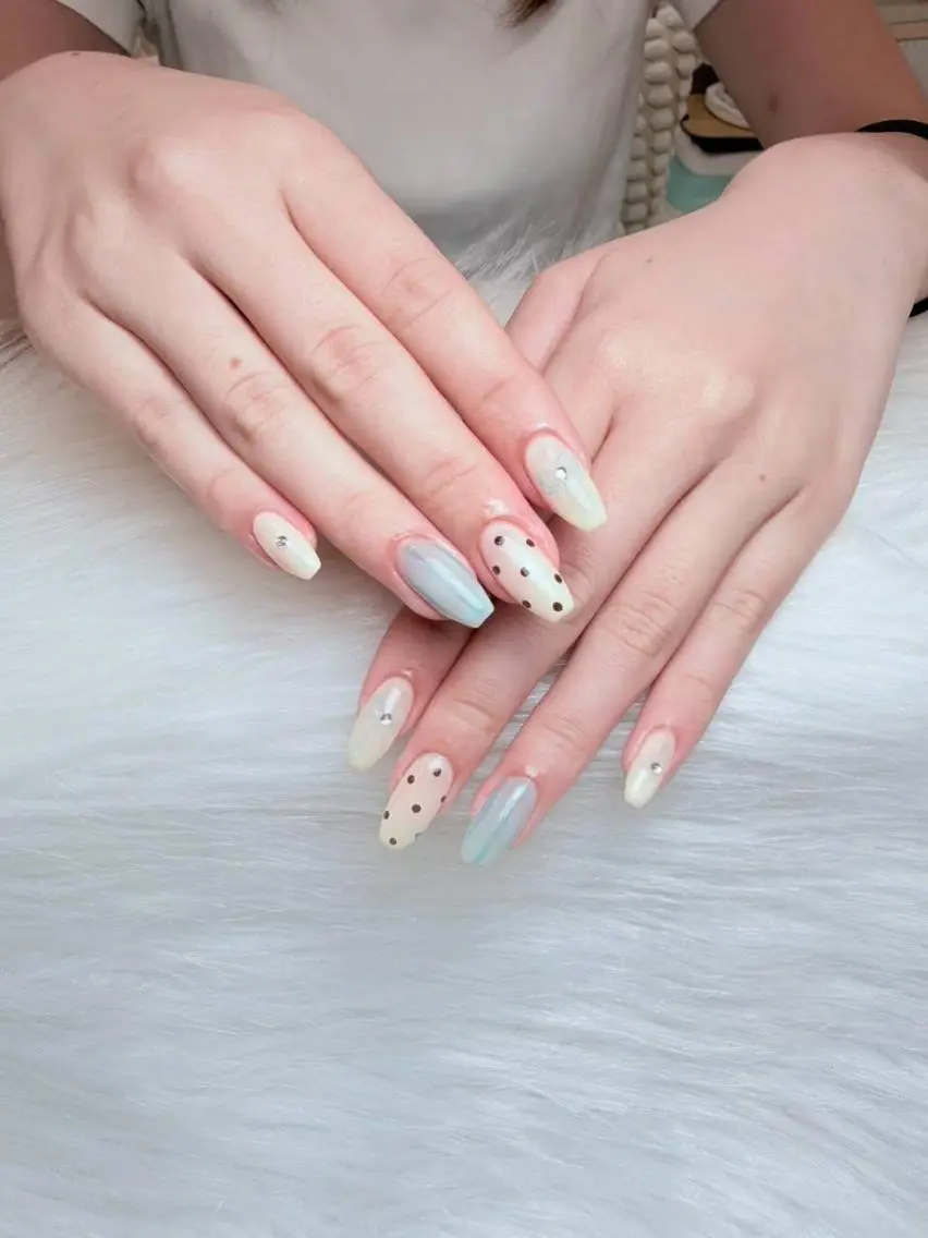 ネイル アートネイル 韓国ネイル 持ち込み ワンホンネイル Arté✦西川口✦ 長さだし・持ち込みのネイルデザイン