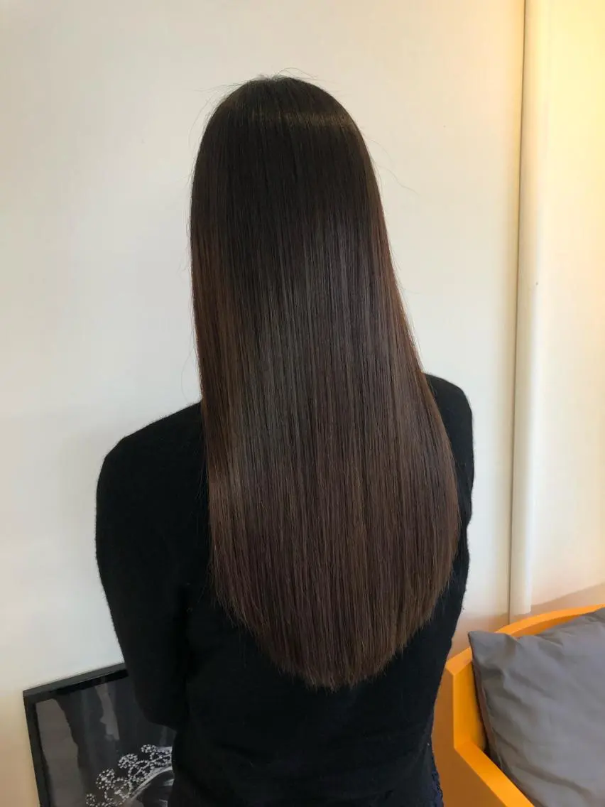 ロング 髪質改善 トリートメント 松田 光雄のヘアスタイル