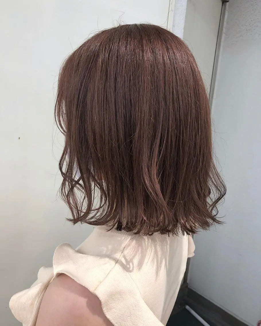 ショート カラー ブラウンカラー ココアブラウン 🌿透明感ヘア 園田 朱梨🌿のヘアスタイル
