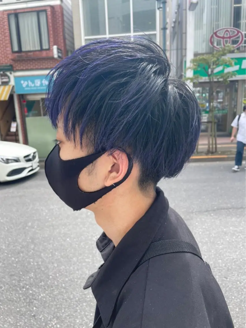 ショート カラー メンズ マッシュ レディースカット いからしゆうたのヘアスタイル
