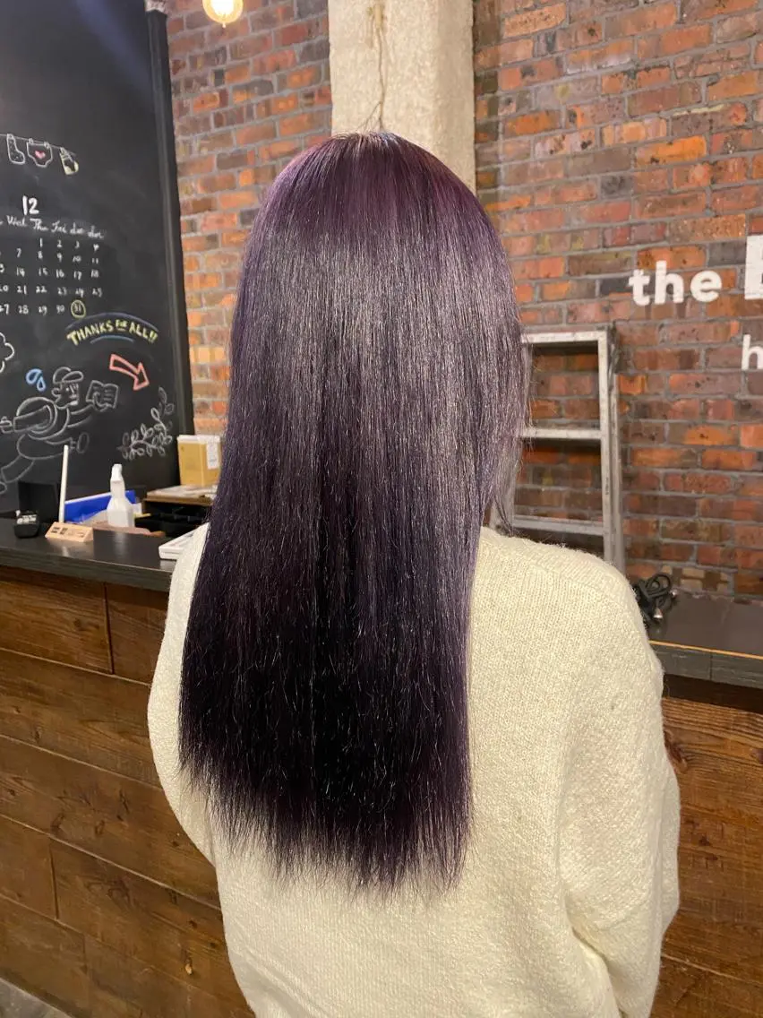セミロング カラー ハイトーンカラー the BRIDGE 加藤みのりのヘアスタイル