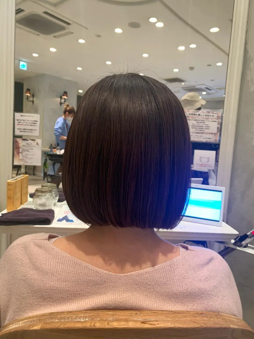ミディアム カラー Takahashi Yuriのヘアスタイル
