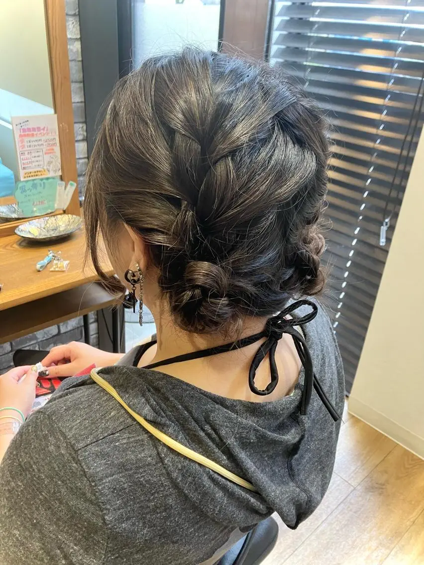 ヘアセット mai /attraのヘアスタイル