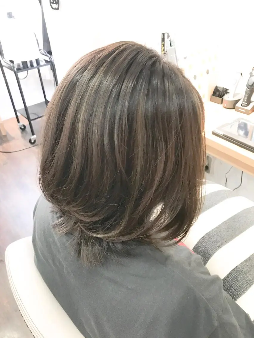 ショート カラー ハイライトカラー ハイライト 伊藤 優希のヘアスタイル