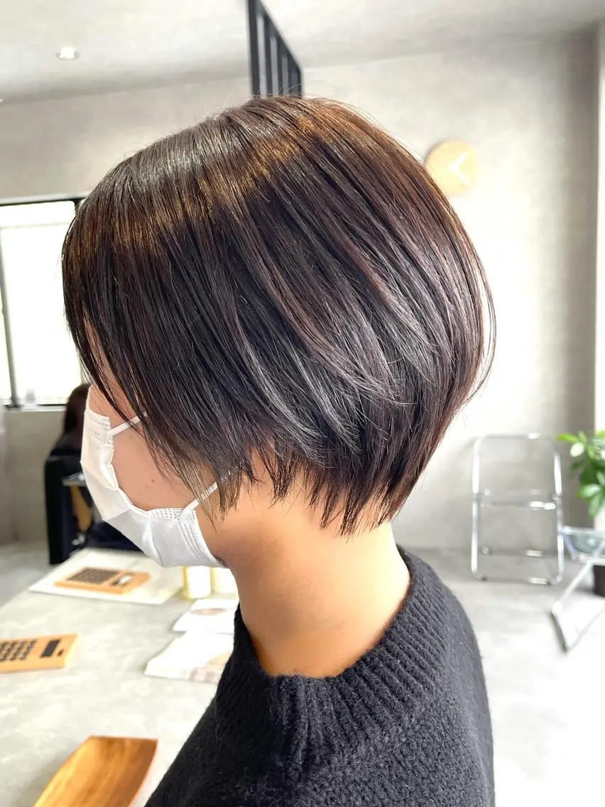 ショート カット トリートメント 一ノ瀬 暁のヘアスタイル