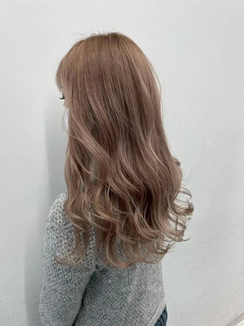 カラー ロング アディクシーカラー アッシュ ブルーカラー ダークアッシュ グレージュ 【公式】amble luxe池袋東口🩷のヘアスタイル