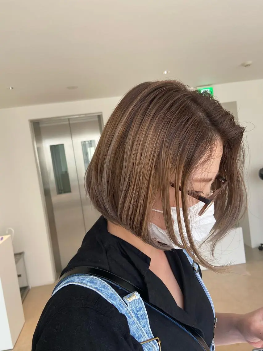 ミディアム 似合わせcut 🔥yutakaのヘアスタイル