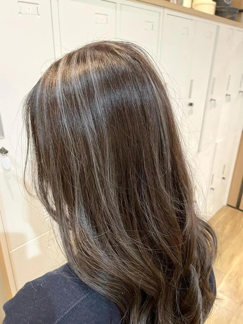 ロング カラー 木村 魁成のヘアスタイル