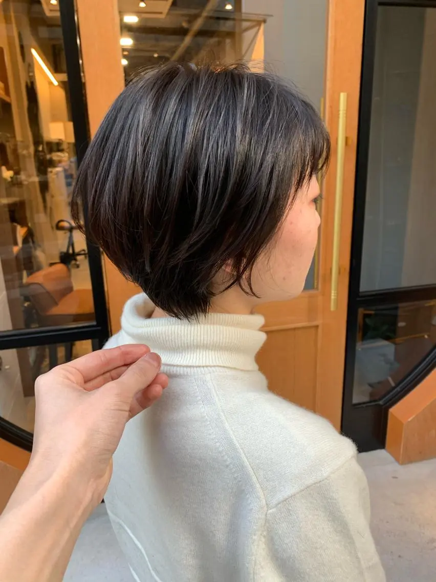 ショート ショートヘア カット ヘアカラー arc. arc.のヘアスタイル