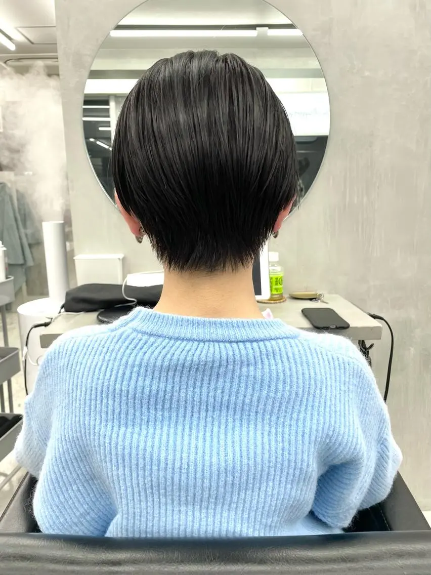 ショート カット トリートメント 👑ボブはお任せ ミヤノ👑のヘアスタイル