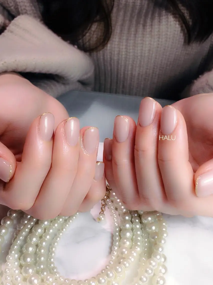 ネイル フレンチネイル HALU ハルのネイルデザイン
