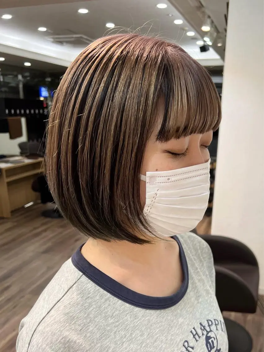 カラー 鵜澤 華乃音のヘアスタイル