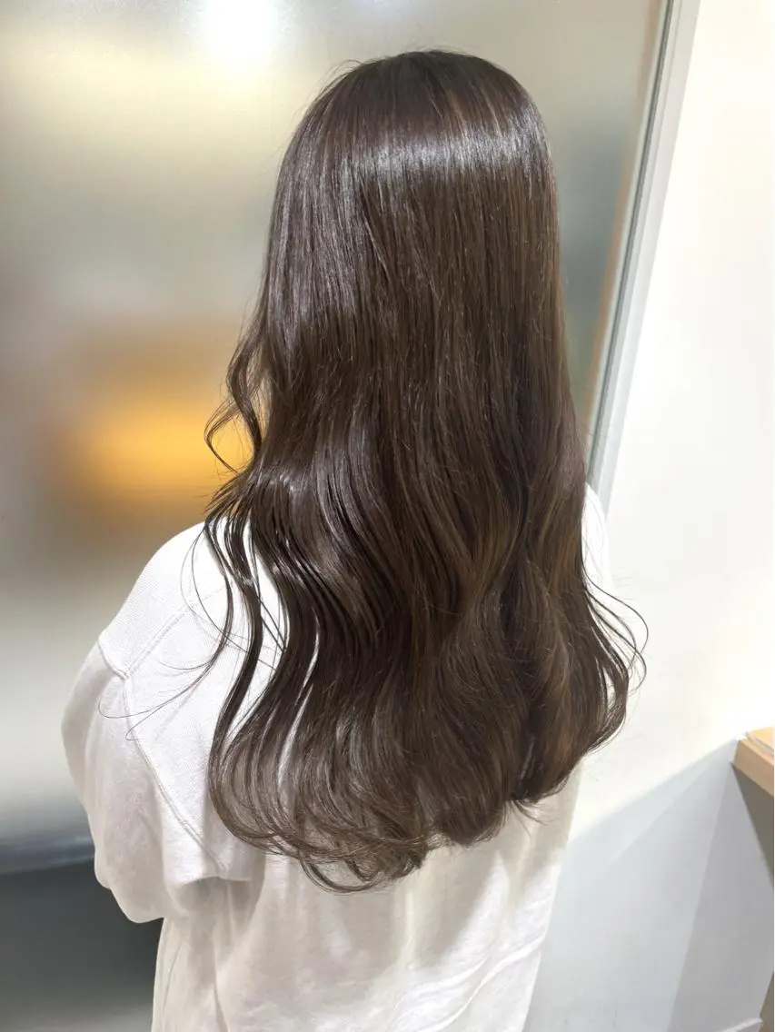 ロング カラー ヘアカラー 佐藤 梨里花 ❤︎のヘアスタイル