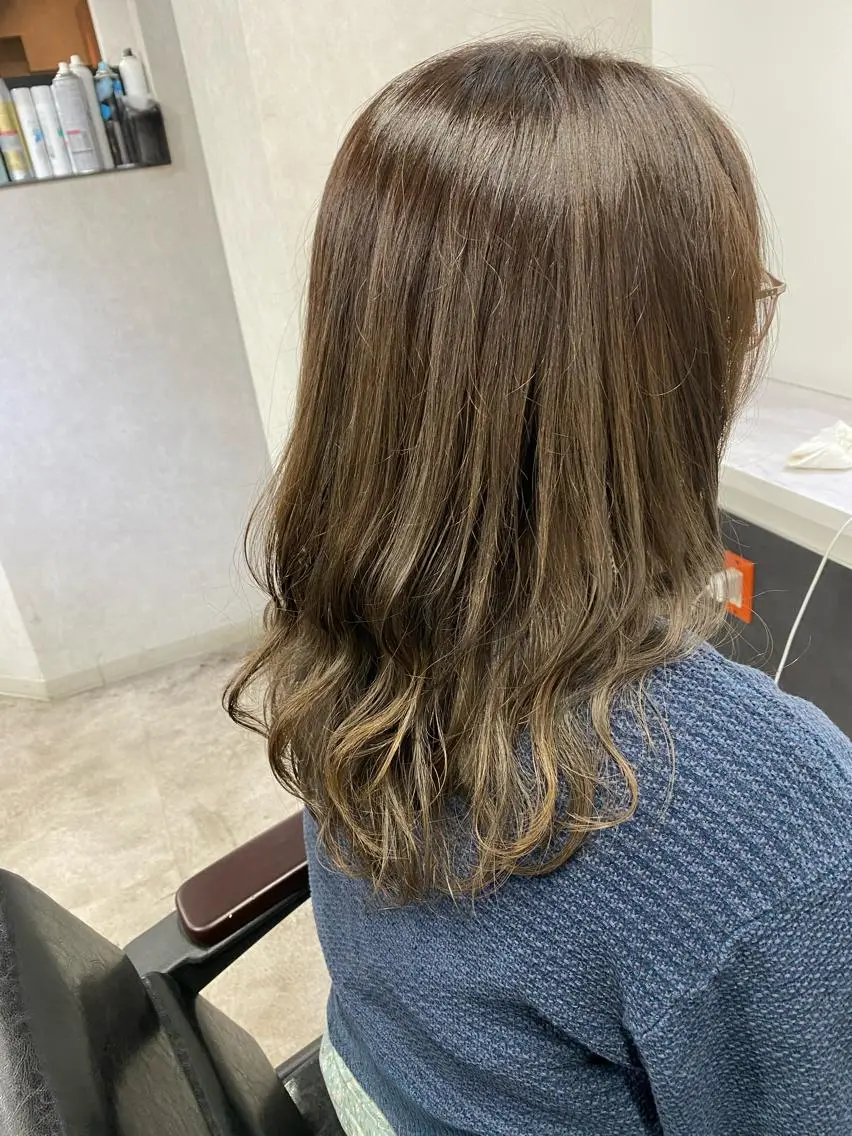 カラー カット ヘアカラー トリートメント 中富 🍪みなのヘアスタイル