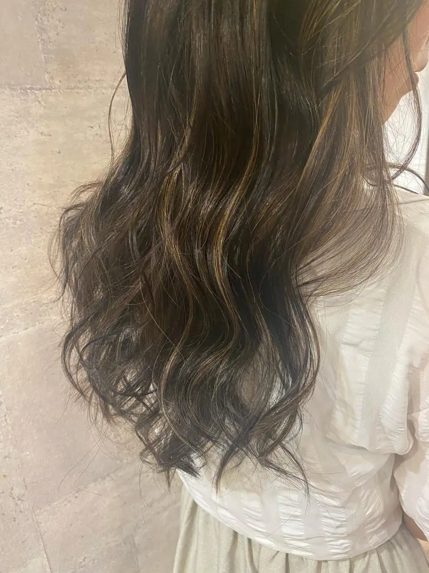 カラー メンズカット 鈴木ルナのヘアスタイル