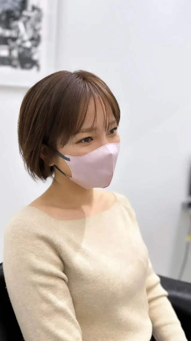 ショート カラー ハイライトカラー ハイライト 表参道美容師 ぶんじのヘアスタイル