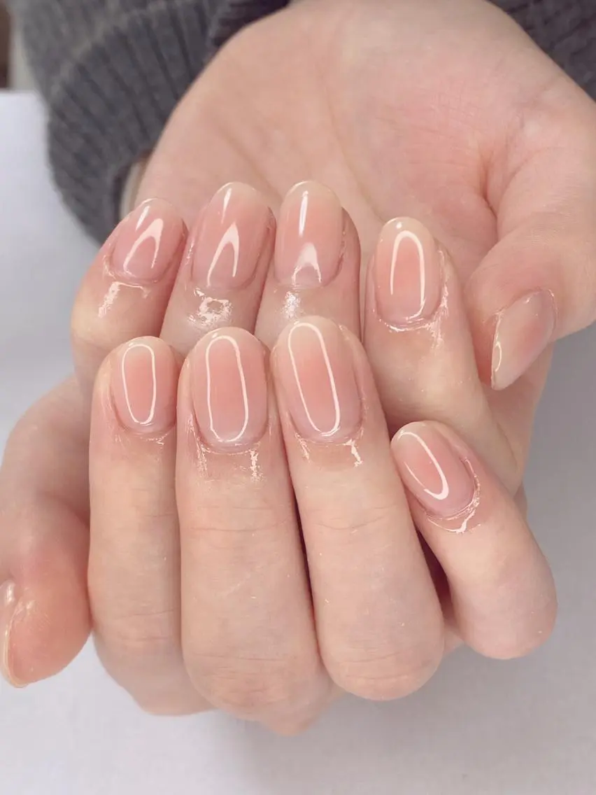 ネイル アニマル柄 アートネイル オーロラネイル 桜ネイル クリアネイル Nail Salon ertiのネイルデザイン