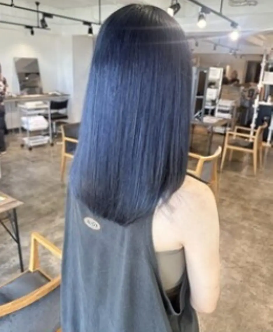 ミディアム カラーモデル🦋 透明感カラーYutaのヘアスタイル