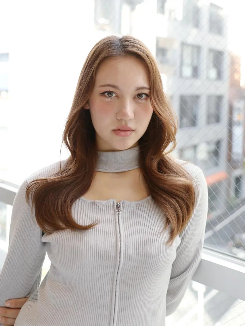 ロング レイヤー×髪質改善 hinanoのヘアスタイル