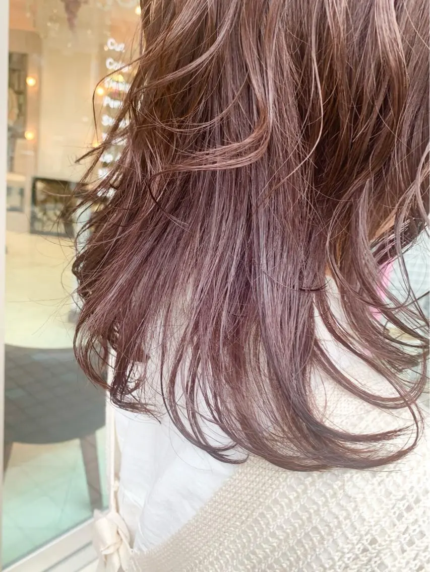 ロング カラー カット ヘアカラー トリートメント ヘアセット 🌸スタイリスト 山浦美恵のヘアスタイル