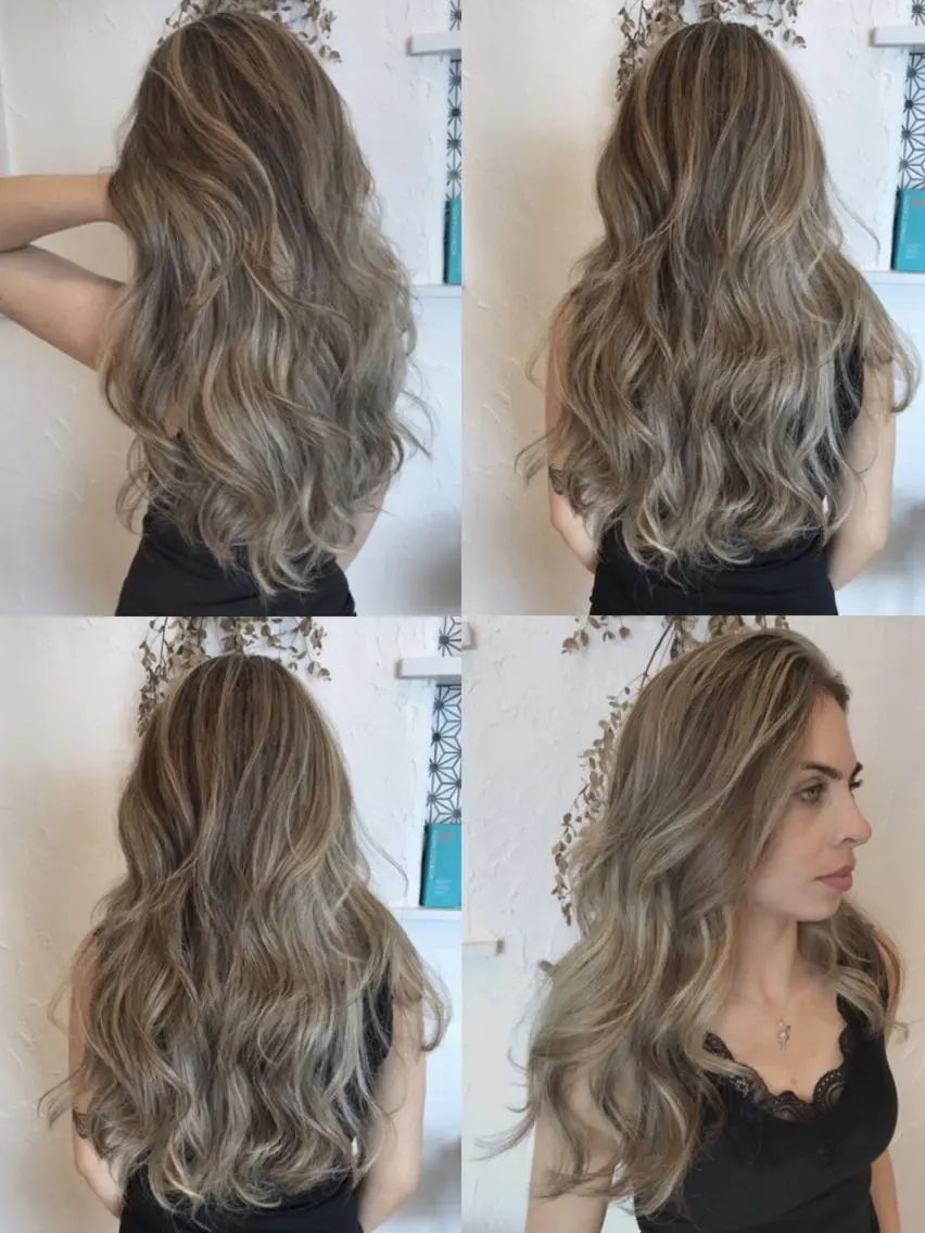 ロング カラー パーマ ヘアアレンジ メンズ キッズ ネイル マツエク・マツパ メンズハイライト アッシュ ハイライトカラー ハイライト ヘアカラー ヘッドスパ 豊橋美容院 ソンリエのヘアスタイル