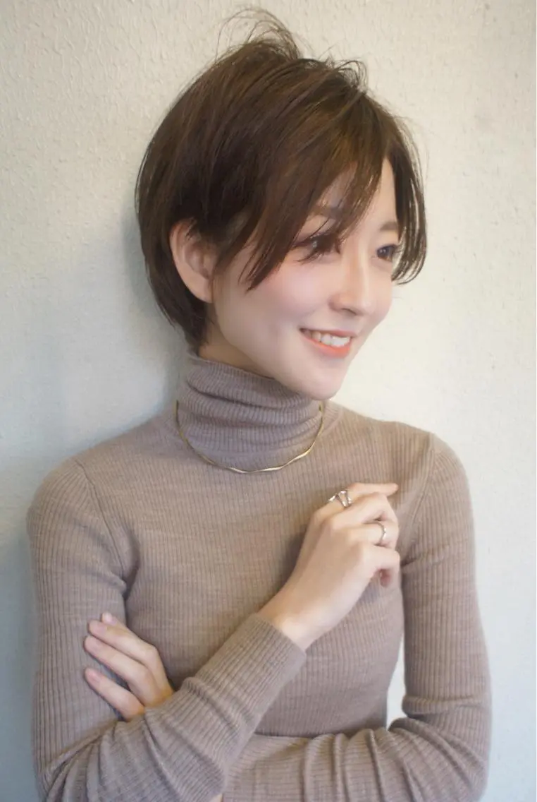 ショート カラー たまプラーザ駅 YAMATOのヘアスタイル