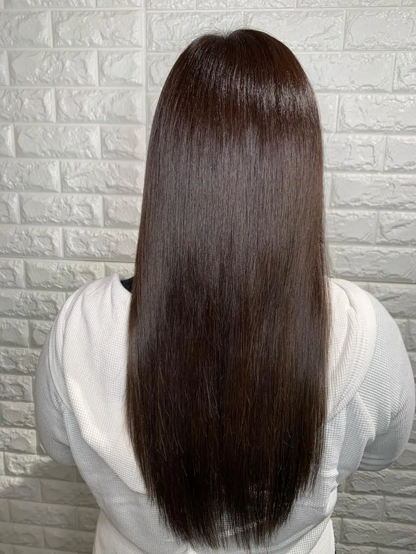 ロング カラー ヘアアレンジ アクアカラー 髪質改善 縮毛矯正 トリートメント トリートメント ヘッドスパ Lee東三国 店長 谷辻誠志のヘアスタイル