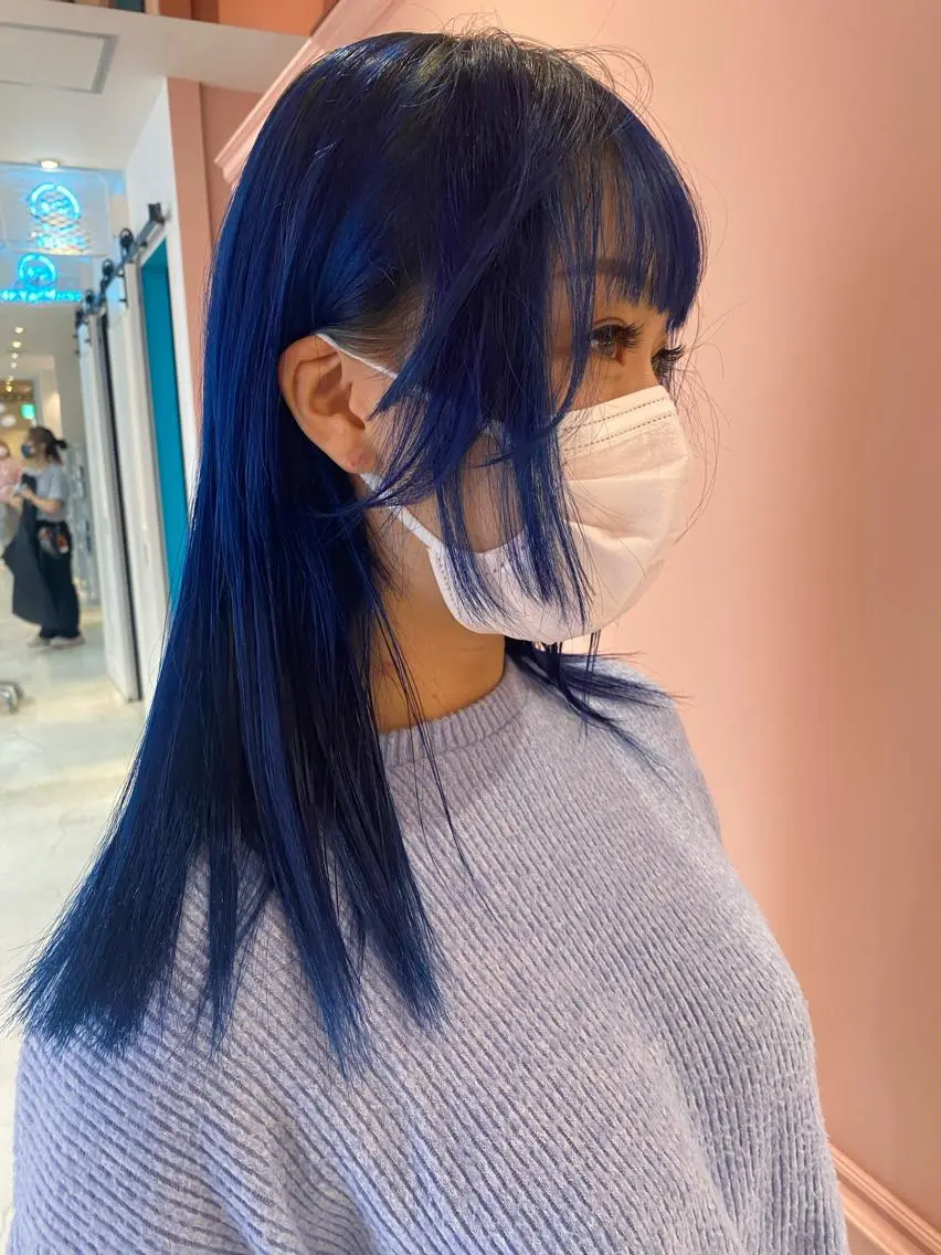 ロング カラー バレイヤージュ ブリーチ ケアブリーチ ダブルカラー ハイライトカラー welring hair salonのヘアスタイル
