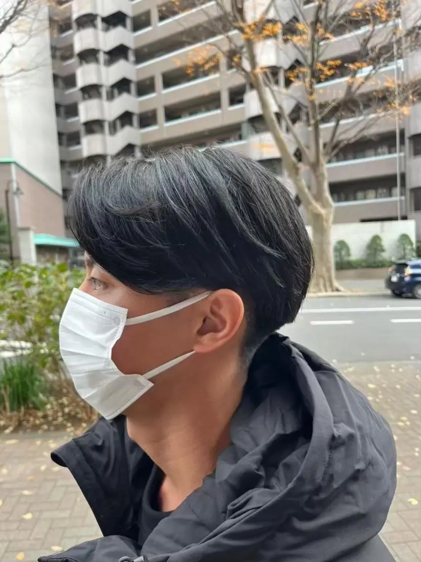 ショート メンズ 【メンズカット】 ✂️モデル募 市村のヘアスタイル