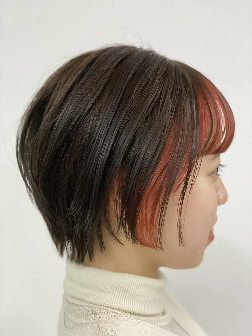 ミディアム 🌸星名 萌々🌸 Recharme新保のヘアスタイル