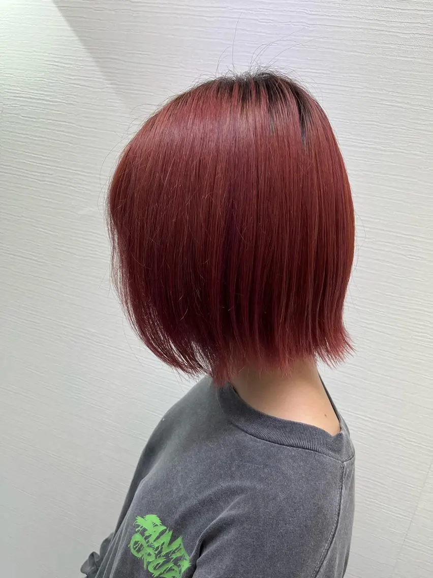 ショート ヘアカラー トリートメント 垢抜けレイヤー✂️ RYOTAのヘアスタイル